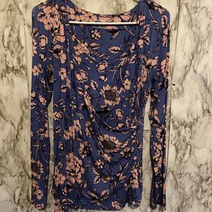 motherhood maternity nursing long sleeve top